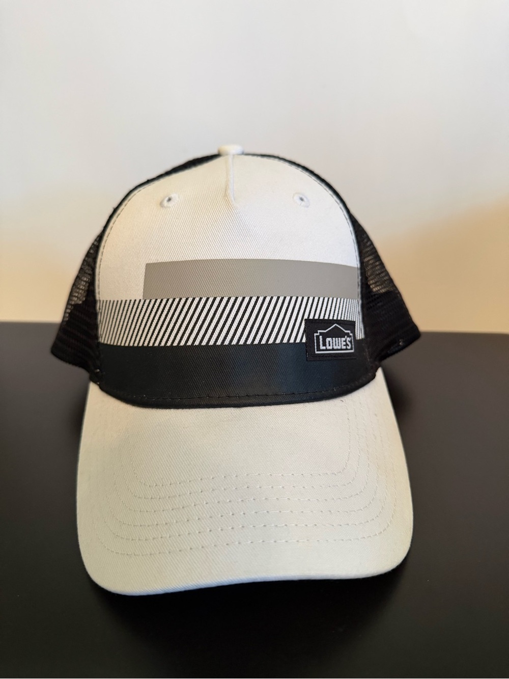 LOWE’S Rare Promotional SnapBack Cap Blk Gray
